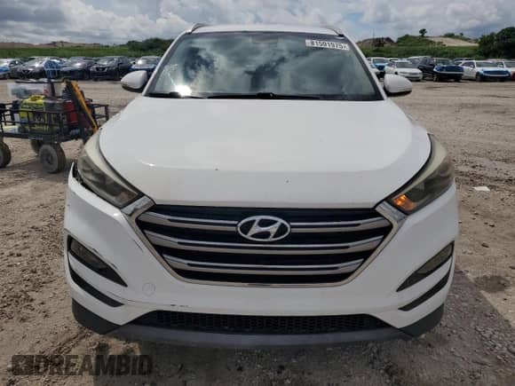 2017 Hyundai Tucson Eco z VIN KM8J33A25HU319651, wystawiony jako Copart lot #81591975 z przebiegiem 104 365 mil mil oraz Czysty tytuł • Clean title. Historia ofert i sprzedaży dostępna na DreamBid. Obrazek 5.