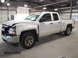 2016 Chevrolet Silverado 1500 Work Truck with VIN 1GCVKNEC5GZ289639, listed as a Copart auction lot 63211255 with 186,918 mi miles and Salvage title. Bid and sale history available at DreamBid. Image 1.