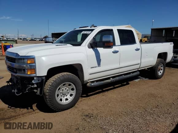 2015 Chevrolet Silverado 3500HD LTZ с VIN 1GC4K0C88FF505710, выставлен на аукционе Copart как лот 80216245 с пробегом Не указан миль и Списание • Salvage title. История ставок и продаж доступна на DreamBid. Изображение 1.