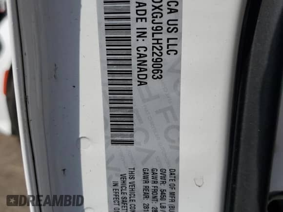 2020 Dodge Charger Scat Pack с VIN 2C3CDXGJ9LH229063, выставлен на аукционе Copart как лот 69919065 с пробегом 82 420 миль миль и Списание • Salvage title. История ставок и продаж доступна на DreamBid. Изображение 12.
