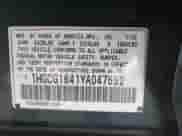 2000 Honda Accord LX z VIN 1HGCG1641YA047652, wystawiony jako IAAI lot #42850448 z przebiegiem 93 987 mil mil oraz . Historia ofert i sprzedaży dostępna na DreamBid. Obrazek 9.