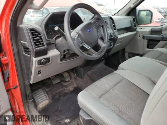 2017 Ford F-150 XL with VIN 1FTMF1EP5HKD59050, listed as a Copart auction lot 46670565 with 100,004 mi miles and Clean title. Bid and sale history available at DreamBid. Image 8.