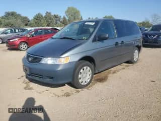 2001 Honda Odyssey LX z VIN 2HKRL18551H583965, wystawiony jako Copart lot #84201725 z przebiegiem 186 518 mil mil oraz Szkoda całkowita • Salvage title. Historia ofert i sprzedaży dostępna na DreamBid. Obrazek 1.