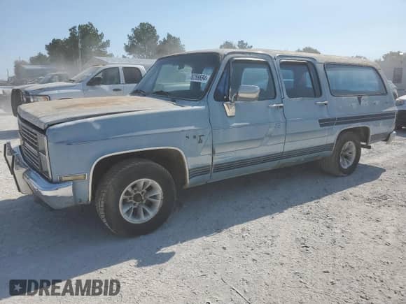 1984 Chevrolet Suburban с VIN 1G8EC16L7EF161366, выставлен на аукционе Copart как лот 76259694 с пробегом 81 193 миль миль и Чистый • Clean title. История ставок и продаж доступна на DreamBid. Изображение 1.