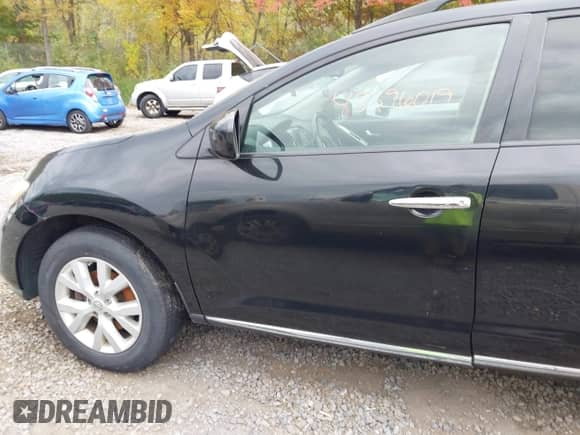 2011 Nissan Murano SL with VIN JN8AZ1MW1BW182505, listed as a IAAI auction lot 43396019 with 182,159 mi miles and . Bid and sale history available at DreamBid. Image 6.