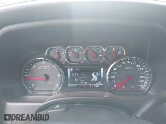 2018 Chevrolet Silverado 1500 LTZ with VIN 3GCUKSEC1JG535507, listed as a IAAI auction lot 42277025 with 81,713 mi miles and . Bid and sale history available at DreamBid. Image 7.