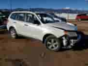 2011 Subaru Forester X with VIN JF2SHBBC4BH724767, listed as a Copart auction lot 87021585 with 76,495 mi miles and Salvage title. Bid and sale history available at DreamBid. Image 4.