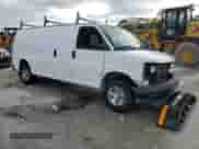 2017 Chevrolet Express Cargo with VIN 1GCWGBFF9H1112976, listed as a Copart auction lot 75639464 with 109,064 mi miles and Salvage title. Bid and sale history available at DreamBid. Image 4.