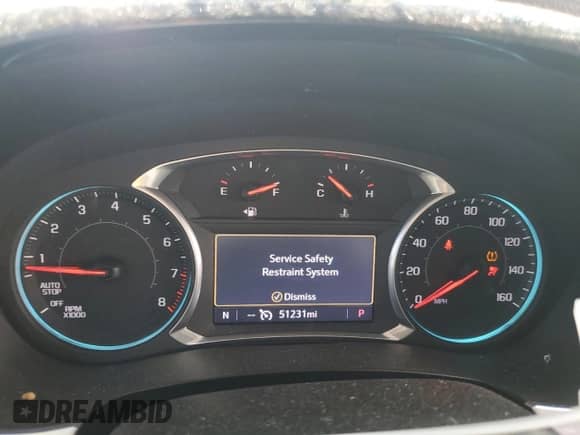 2020 Chevrolet Traverse RS z VIN 1GNEVJKW3LJ273230, wystawiony jako Copart lot #64085395 z przebiegiem 51 231 mil mil oraz Szkoda całkowita • Salvage title. Historia ofert i sprzedaży dostępna na DreamBid. Obrazek 9.