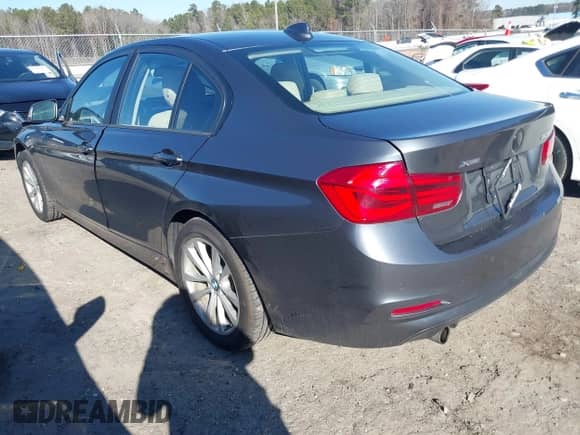 2016 BMW 3 Series 320i xDrive with VIN WBA8A3C54GK688539, listed as a IAAI auction lot 41367993 with 56,419 mi miles and . Bid and sale history available at DreamBid. Image 3.