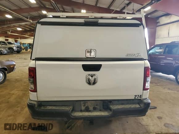 2024 Ram 1500 Tradesman with VIN 1C6SRECG2RN179167, listed as a Copart auction lot 69183415 with 30,387 mi miles and Salvage title. Bid and sale history available at DreamBid. Image 6.