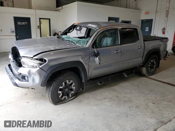 2021 Toyota Tacoma SR with VIN 3TMCZ5AN7MM383321, listed as a Copart auction lot 64829455 with Not provided miles and Clean title. Bid and sale history available at DreamBid. Image 1.
