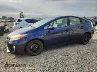 2012 Toyota Prius Three with VIN JTDKN3DU9C1572692, listed as a Copart auction lot 87284975 with 78,877 mi miles and Salvage title. Bid and sale history available at DreamBid. Image 1.