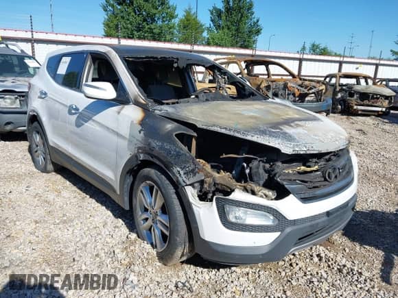 2013 Hyundai Santa Fe Sport with VIN 5XYZW3LA7DG093496, listed as a IAAI auction lot 41645812 with Not provided miles and . Bid and sale history available at DreamBid. Image 1.