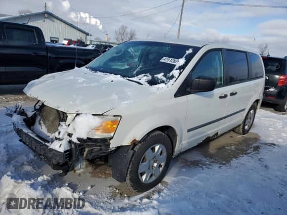 2009 Dodge Grand Caravan Cargo with VIN 2D4HN11E39R658521, listed as a Copart auction lot 41512825 with 437,113 mi miles and Salvage title. Bid and sale history available at DreamBid. Image 1.