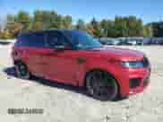 2022 Land Rover Range Rover Sport HSE Dynamic with VIN SALWR2SEXNA205517, listed as a Copart auction lot 85931345 with 46,616 mi miles and Salvage title. Bid and sale history available at DreamBid. Image 4.