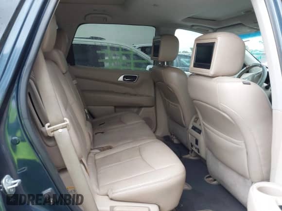 2014 Nissan Pathfinder Platinum Hybrid with VIN 5N1CR2MM2EC661154, listed as a IAAI auction lot 42629726 with 166,864 mi miles and . Bid and sale history available at DreamBid. Image 8.