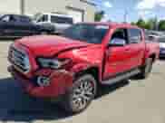 2022 Toyota Tacoma Limited with VIN 3TMGZ5AN5NM526625, listed as a Copart auction lot 64094465 with 44,339 mi miles and Salvage title. Bid and sale history available at DreamBid. Image 1.