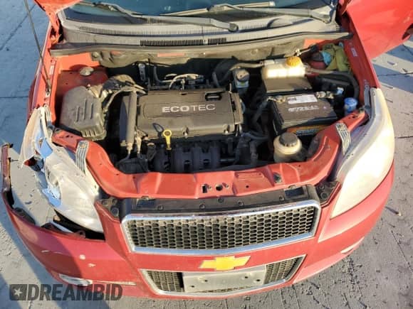 2011 Chevrolet Aveo LS z VIN KL1TD6DE6BB188130, wystawiony jako Copart lot #77906444 z przebiegiem 123 792 mil mil oraz Szkoda całkowita • Salvage title. Historia ofert i sprzedaży dostępna na DreamBid. Obrazek 11.