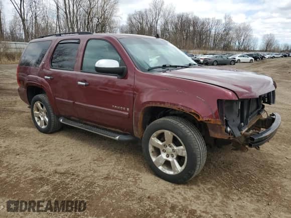 2008 Chevrolet Tahoe 2LT с VIN 1GNFK13078R253353, выставлен на аукционе Copart как лот 51806695 с пробегом 235 262 миль миль и Списание • Salvage title. История ставок и продаж доступна на DreamBid. Изображение 4.