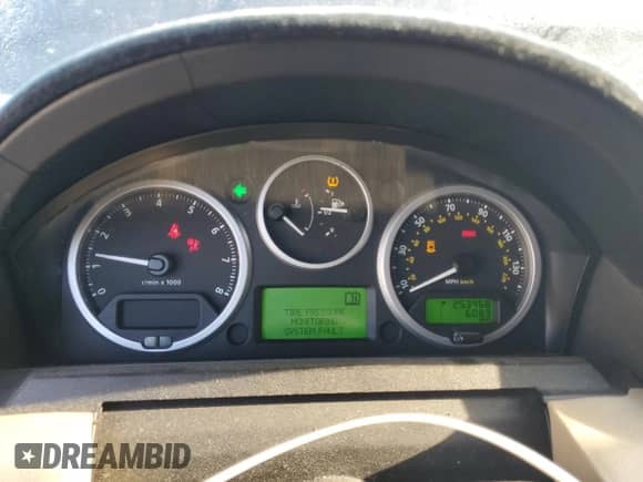 2008 Land Rover Range Rover Sport HSE with VIN SALSK25478A123643, listed as a Copart auction lot 81577235 with 253,968 mi miles and Salvage title. Bid and sale history available at DreamBid. Image 9.