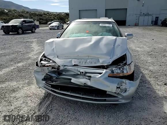 2001 Honda Accord with VIN JHMCG55621C012460, listed as a Copart auction lot 60931145 with Not provided miles and Salvage title. Bid and sale history available at DreamBid. Image 13.