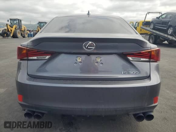 2020 Lexus IS 300 with VIN JTHAA1D24L5103222, listed as a Copart auction lot 53112095 with Not provided miles and Salvage title. Bid and sale history available at DreamBid. Image 6.