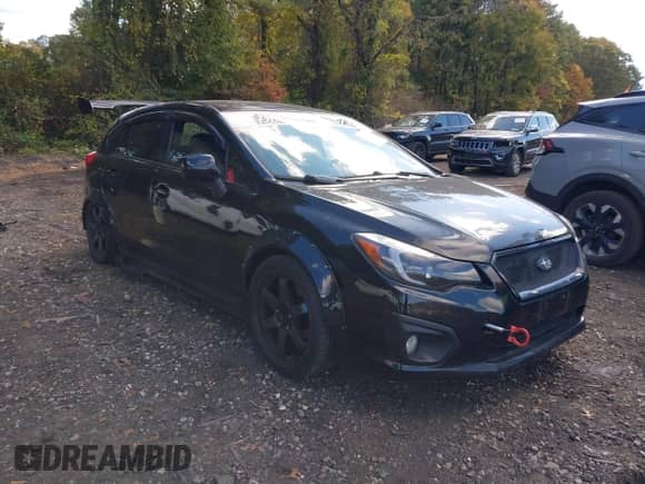 2014 Subaru Impreza Special Sports Premium with VIN JF1GPAL69E9325920, listed as a IAAI auction lot 43461057 with 106,639 mi miles and . Bid and sale history available at DreamBid. Image 1.