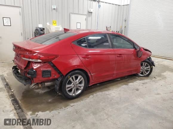 2017 Hyundai Elantra Value Edition with VIN KMHD84LF4HU425531, listed as a Copart auction lot 69667515 with 62,244 mi miles and Salvage title. Bid and sale history available at DreamBid. Image 3.