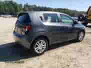 2013 Chevrolet Sonic LT with VIN 1G1JC6SH4D4238703, listed as a Copart auction lot 70181545 with 31,194 mi miles and Salvage title. Bid and sale history available at DreamBid. Image 3.