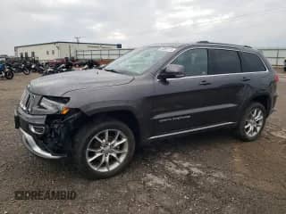 2016 Jeep Grand Cherokee Summit с VIN 1C4RJFJG7GC345392, выставлен на аукционе Copart как лот 83852115 с пробегом 110 687 миль миль и Списание • Salvage title. История ставок и продаж доступна на DreamBid. Изображение 1.