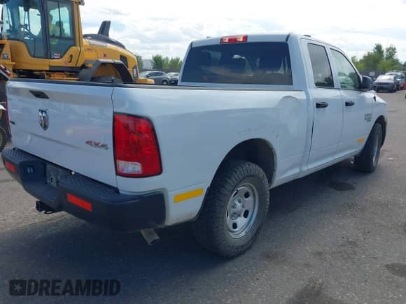 2022 Ram 1500 Tradesman with VIN 1C6RR7FG8NS238711, listed as a IAAI auction lot 43100831 with 63,970 mi miles and . Bid and sale history available at DreamBid. Image 4.