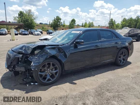2023 Chrysler 300 S with VIN 2C3CCABG4PH599855, listed as a Copart auction lot 62233805 with 21,955 mi miles and Salvage title. Bid and sale history available at DreamBid. Image 1.