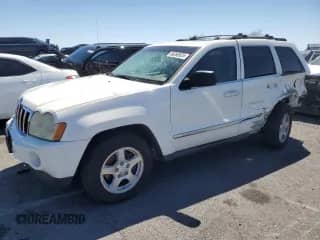 2005 Jeep Grand Cherokee Limited with VIN 1J4HS58N65C512100, listed as a Copart auction lot 56268925 with 158,335 mi miles and Salvage title. Bid and sale history available at DreamBid. Image 1.