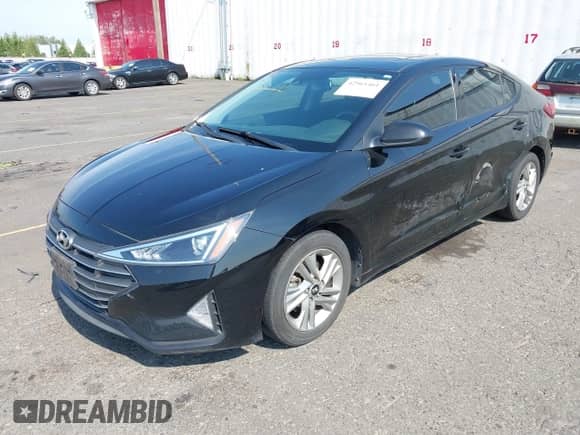 2020 Hyundai Elantra SEL with VIN KMHD84LF7LU957185, listed as a IAAI auction lot 42561461 with 113,763 mi miles and . Bid and sale history available at DreamBid. Image 2.