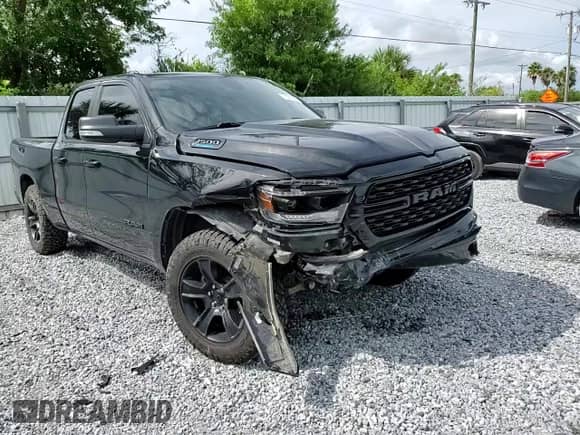 2022 Ram 1500 Big Horn z VIN 1C6RRFBG4NN238767, wystawiony jako Copart lot #71562605 z przebiegiem 84 332 mil mil oraz Szkoda całkowita • Salvage title. Historia ofert i sprzedaży dostępna na DreamBid. Obrazek 13.