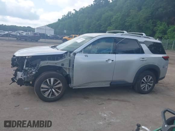 2023 Nissan Pathfinder SL with VIN 5N1DR3CC4PC256001, listed as a IAAI auction lot 42751534 with 34,712 mi miles and . Bid and sale history available at DreamBid. Image 15.