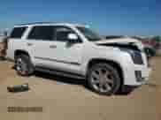 2018 Cadillac Escalade Luxury with VIN 1GYS4BKJ3JR112135, listed as a Copart auction lot 70863045 with 107,850 mi miles and Salvage title. Bid and sale history available at DreamBid. Image 4.