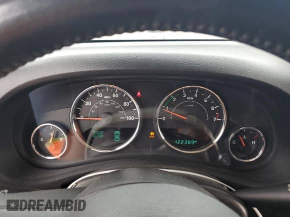 2016 Jeep Wrangler Willys Wheeler z VIN 1C4AJWAG1GL242711, wystawiony jako Copart lot #85337295 z przebiegiem 122 389 mil mil oraz Szkoda całkowita • Salvage title. Historia ofert i sprzedaży dostępna na DreamBid. Obrazek 9.