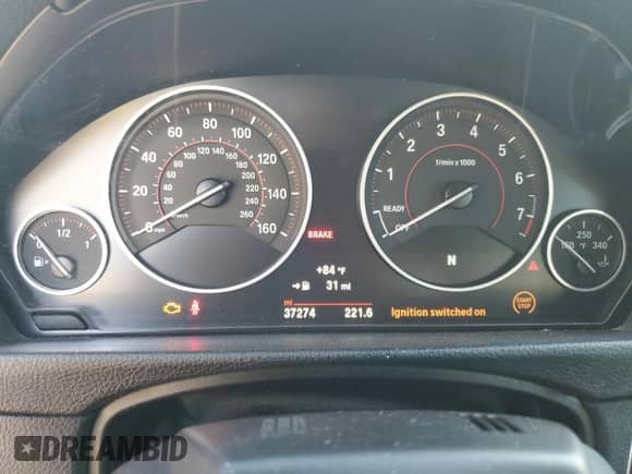 2018 BMW 4 Series 430i with VIN WBA4Z1C5XJEC58969, listed as a Copart auction lot 70851535 with 37,274 mi miles and Salvage title. Bid and sale history available at DreamBid. Image 9.