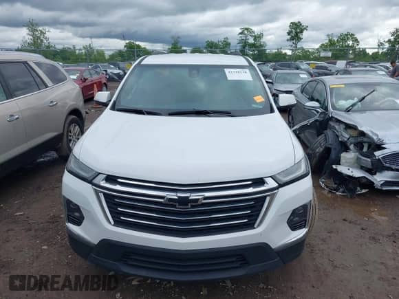 2023 Chevrolet Traverse LT with VIN 1GNEVHKW4PJ187925, listed as a IAAI auction lot 42318138 with 62,612 mi miles and . Bid and sale history available at DreamBid. Image 12.