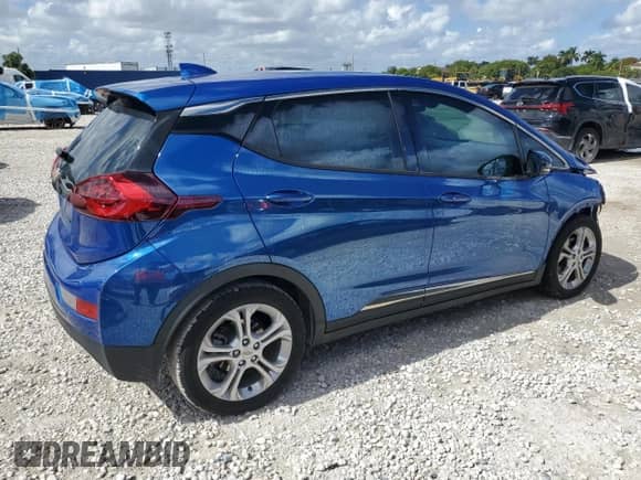 2020 Chevrolet Bolt EV LT with VIN 1G1FY6S04L4127326, listed as a Copart auction lot 90422135 with 62,420 mi miles and Salvage title. Bid and sale history available at DreamBid. Image 3.