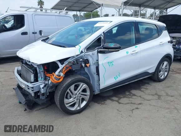 2023 Chevrolet Bolt EV 1LT with VIN 1G1FW6S08P4194460, listed as a IAAI auction lot 42429000 with 48,481 mi miles and . Bid and sale history available at DreamBid. Image 18.