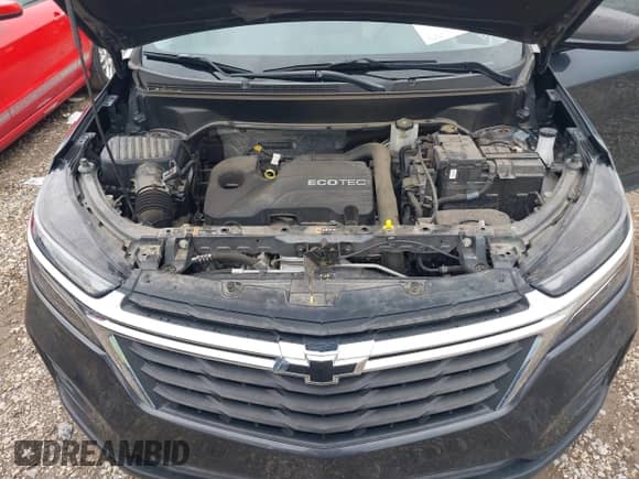 2022 Chevrolet Equinox LS z VIN 3GNAXHEV9NS105050, wystawiony jako IAAI lot #42430068 z przebiegiem 56 318 mil mil oraz . Historia ofert i sprzedaży dostępna na DreamBid. Obrazek 10.