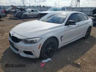 2015 BMW 4 Series 428i xDrive z VIN WBA4C9C50FG135027, wystawiony jako Copart lot #66614055 z przebiegiem 197 564 mil mil oraz Czysty tytuł • Clean title. Historia ofert i sprzedaży dostępna na DreamBid. Obrazek 1.