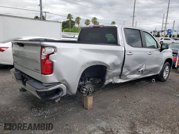 2021 Chevrolet Silverado 1500 RST с VIN 1GCPWDED8MZ452926, выставлен на аукционе Copart как лот 62285095 с пробегом 55 765 миль миль и На запчасти • Non repairable. История ставок и продаж доступна на DreamBid. Изображение 3.