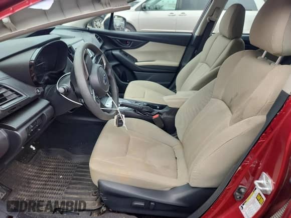 2021 Subaru Impreza Premium with VIN 4S3GTAD66M3705383, listed as a Copart auction lot 67727205 with 50,365 mi miles and Salvage title. Bid and sale history available at DreamBid. Image 7.