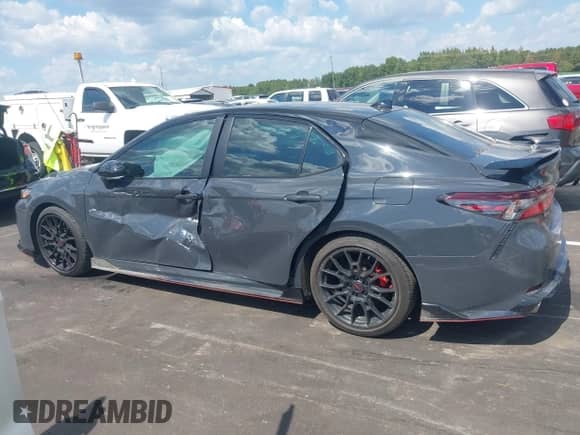 2024 Toyota Camry TRD with VIN 4T1KZ1AK6RU102635, listed as a IAAI auction lot 43265612 with 18,224 mi miles and . Bid and sale history available at DreamBid. Image 14.