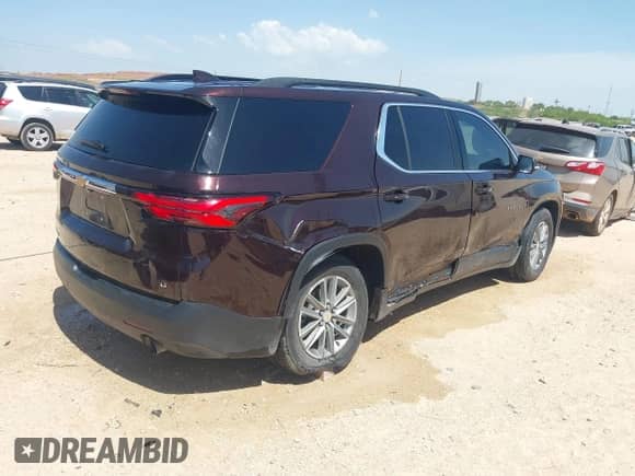 2023 Chevrolet Traverse LT Cloth с VIN 1GNERGKW5PJ296957, выставлен на аукционе IAAI как лот 42301212 с пробегом 47 980 миль миль и . История ставок и продаж доступна на DreamBid. Изображение 4.