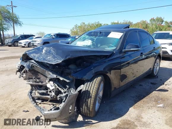 2016 BMW 3 Series 328i with VIN WBA8E9G55GNT44265, listed as a IAAI auction lot 43347263 with 99,322 mi miles and . Bid and sale history available at DreamBid. Image 6.